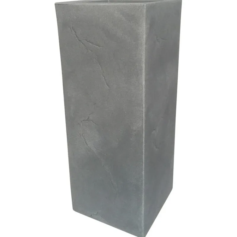 Vasar Vasi Quadrati In Resina|Vasi In Resina*Portavaso Ardesia Quadro