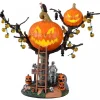Lemax Scene Halloween|Scene Natalizie*Pumpkin Tree House B/O 4.5V Cod. 14856