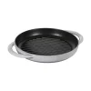 Staub Bistecchiere Griglie E Gratelle*Pure Grill 22 cm Grigio Graphite in Ghisa