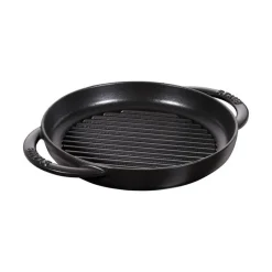 Staub Bistecchiere Griglie E Gratelle*Pure Grill 26 cm Nero in Ghisa