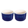 Staub Mini Cocotte E Ramekin*Ramekins 8 cm Blu Scuro in Ceramica