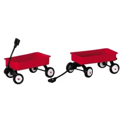 Lemax Personaggi|Accessori*Red Wagons Set of 2 Cod. 44175