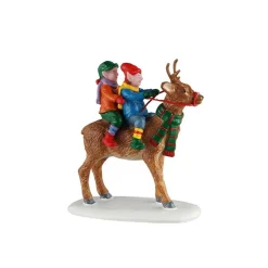 Lemax Personaggi|Novità Lemax Natale 2025*Reindeer Rides Cod. 52529