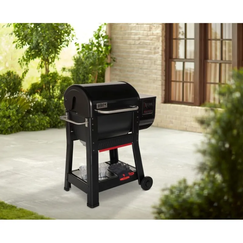 Weber Accessori Bbq A Pellet Weber*Ripiano Inferiore per BBQ Smoque Cod. 3400666