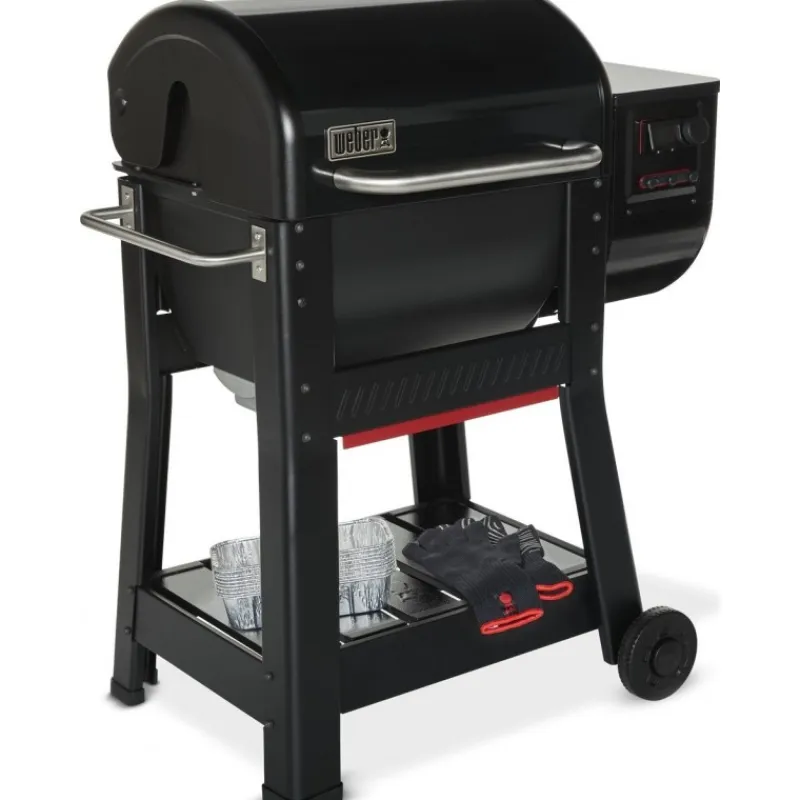 Weber Accessori Bbq A Pellet Weber*Ripiano Inferiore per BBQ Smoque Cod. 3400666