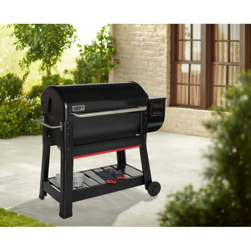 Weber Accessori Bbq A Pellet Weber*Ripiano Inferiore per BBQ Smoque XL Cod. 3400667