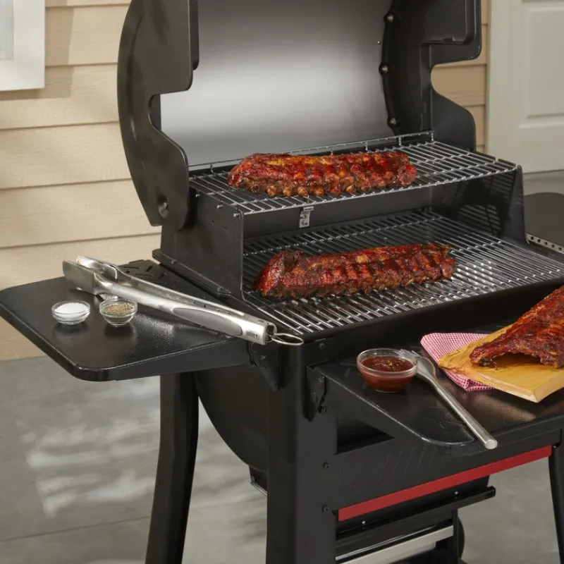Weber Accessori Bbq A Pellet Weber*Ripiano Laterale per BBQ Searwood Cod. 3400140