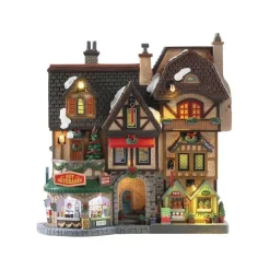 Lemax Edifici Illuminati|Lemax Best Buy*River Moor's Christmas Street Festival B/O 4.5V Cod. 85315