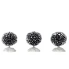 Lemax Alberi|Lemax Best Buy*Round Bristle Tree Set of 3 Mini Cod. 14006
