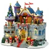 Lemax Edifici E Giostre In Movimento*Santa‘S Castle Gala con Alimentatore 4.5V Cod. 45270