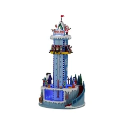 Lemax Edifici E Giostre In Movimento*Santa's Freeze Zone con Alimentatore 4.5V Cod. 24958