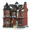 Lemax Prodotti Fuori Catalogo|Edifici E Giostre In Movimento*Scrooge's Manor con Alimentatore 4.5V Cod. 75191
