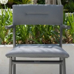 LaFuma Tavoli E Sedie Da Giardino O Terrazzo|Tavoli E Sedie Da Campeggio*Sedia Impilabile con Braccioli ORON LFM5273 Silver