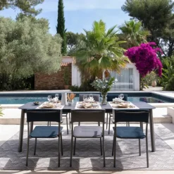 LaFuma Tavoli E Sedie Da Giardino O Terrazzo|Tavoli E Sedie Da Campeggio*Sedia Impilabile con Braccioli ORON LFM5273 Silver