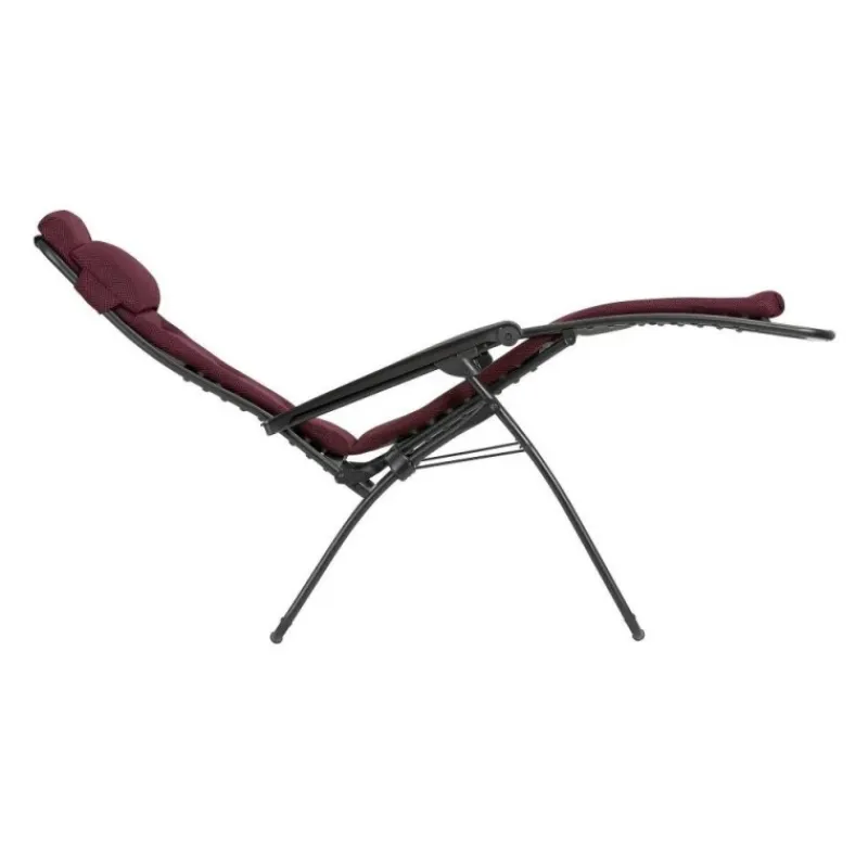 LaFuma Sedie E Sdraio*Sedia Poltrona Reclinabile Sdraio RSX CLIP AirComfort LFM2058 Bordeaux