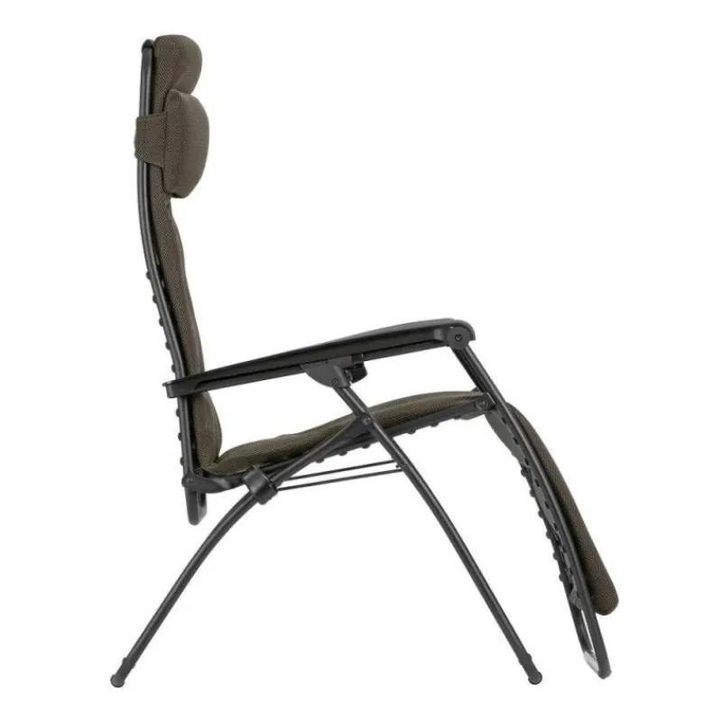 LaFuma Sedie E Sdraio*Sedia Poltrona Reclinabile Sdraio RSX CLIP AirComfort LFM2058 Taupe