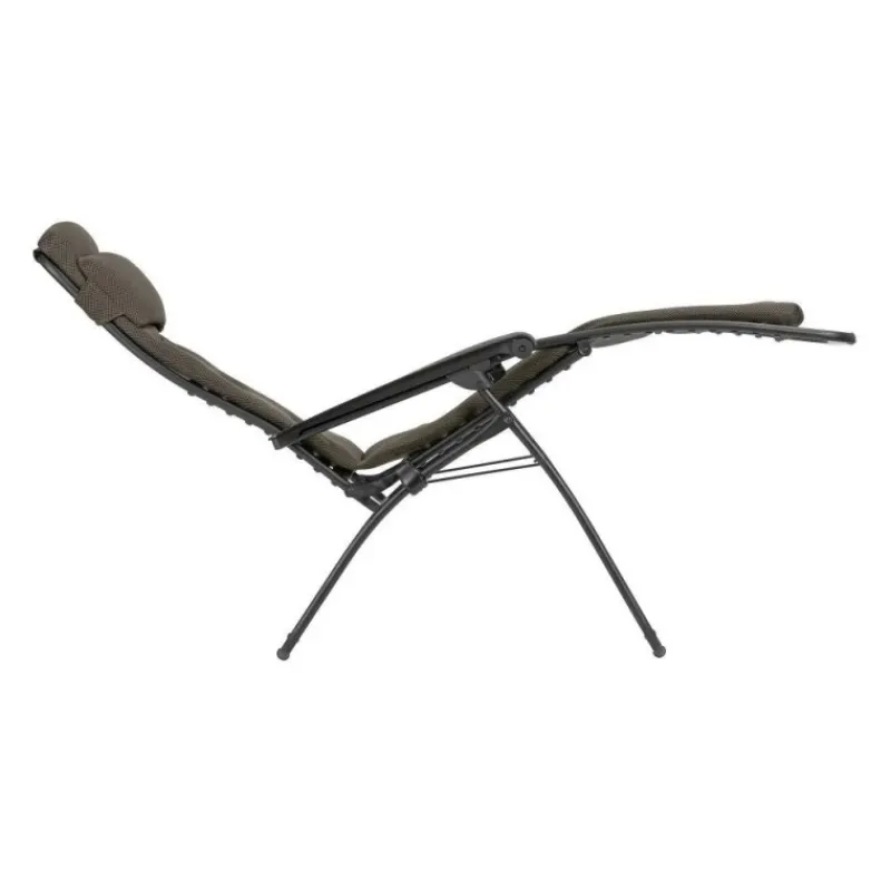 LaFuma Sedie E Sdraio*Sedia Poltrona Reclinabile Sdraio RSX CLIP AirComfort LFM2058 Taupe