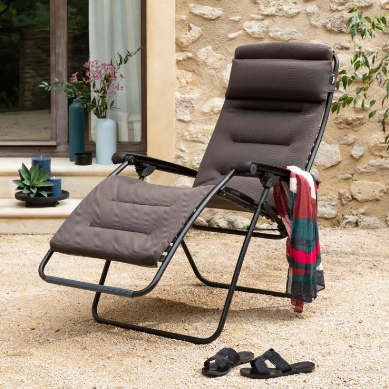 LaFuma Sedie E Sdraio*Sedia Poltrona Reclinabile Sdraio RSX CLIP AirComfort LFM2058 Taupe