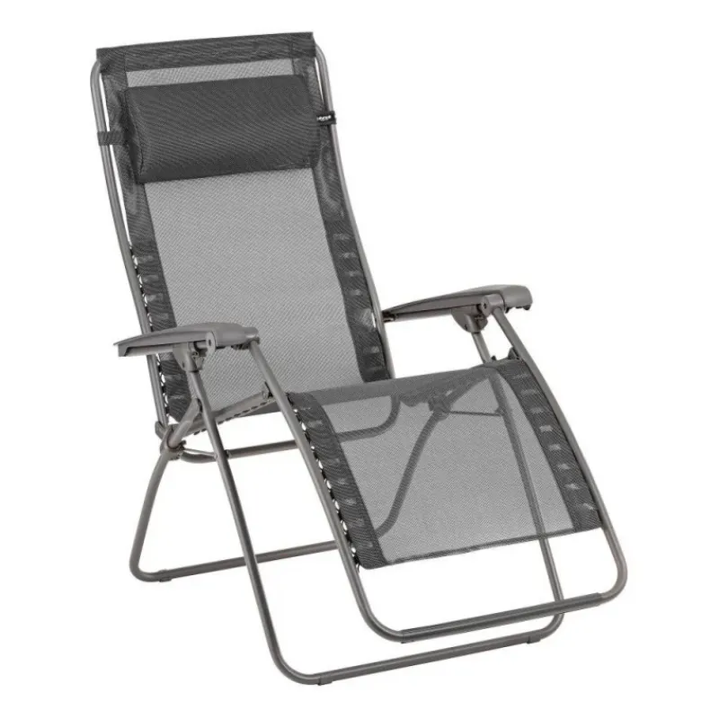 LaFuma Sedie E Sdraio*Sedia Poltrona Reclinabile Sdraio RSXA CLIP LFM2055 Black
