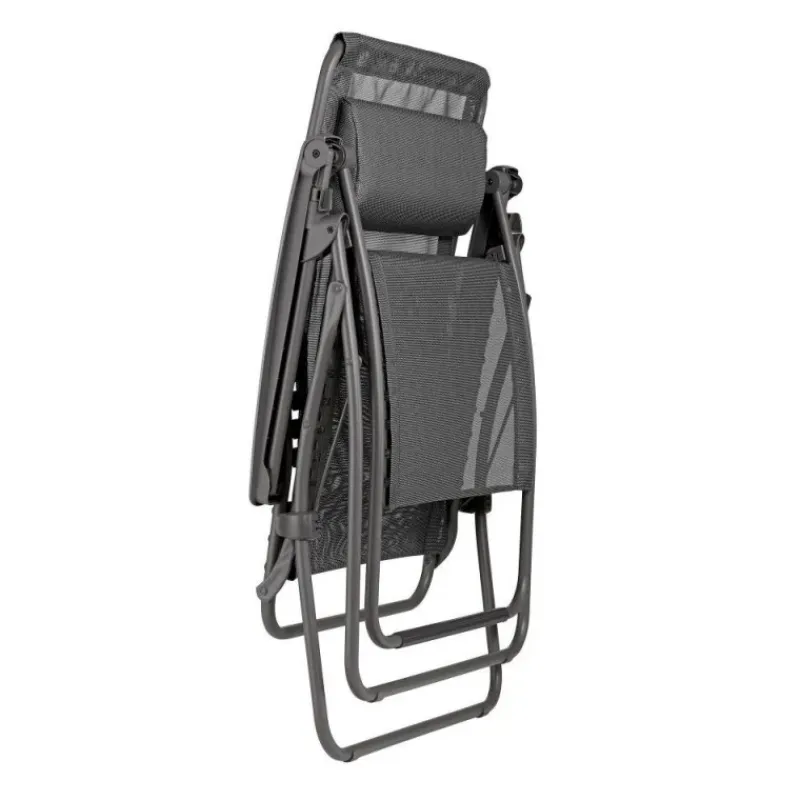 LaFuma Sedie E Sdraio*Sedia Poltrona Reclinabile Sdraio RSXA CLIP XL LFM2057 Black