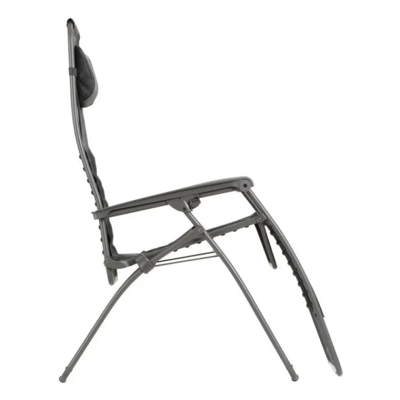 LaFuma Sedie E Sdraio*Sedia Poltrona Reclinabile Sdraio RSXA CLIP XL LFM2057 Black