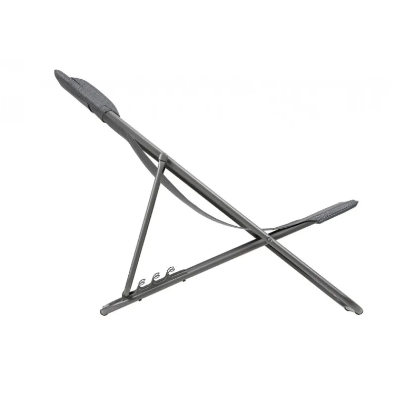 LaFuma Sedie E Sdraio*Sedia Sdraio MAXI TRANSAT PLUS LFM1909 Obsidian