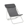 LaFuma Sedie E Sdraio*Sedia Sdraio MAXI TRANSAT PLUS LFM1909 Obsidian