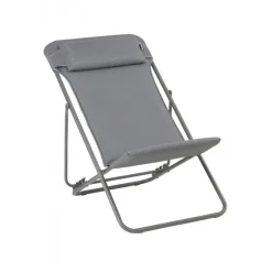 LaFuma Sedie E Sdraio*Sedia Sdraio MAXI TRANSAT PLUS BeComfort LFM5175 Silver