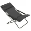 LaFuma Sedie E Sdraio*Sedia Sdraio TRANSABED Be Comfort LFM2829 Dark Grey