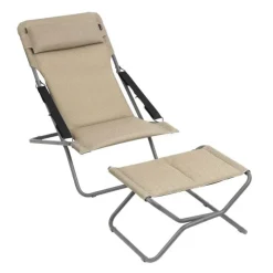 LaFuma Sedie E Sdraio*Sedia Sdraio TRANSABED Be Comfort LFM2829 Moka