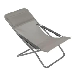 LaFuma Sedie E Sdraio*Sedia Sdraio TRANSABED LFM5332 CB Terre/Titane