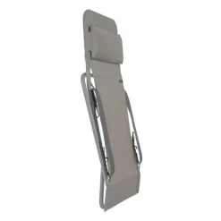 LaFuma Sedie E Sdraio*Sedia Sdraio TRANSABED LFM5332 CB Terre/Titane
