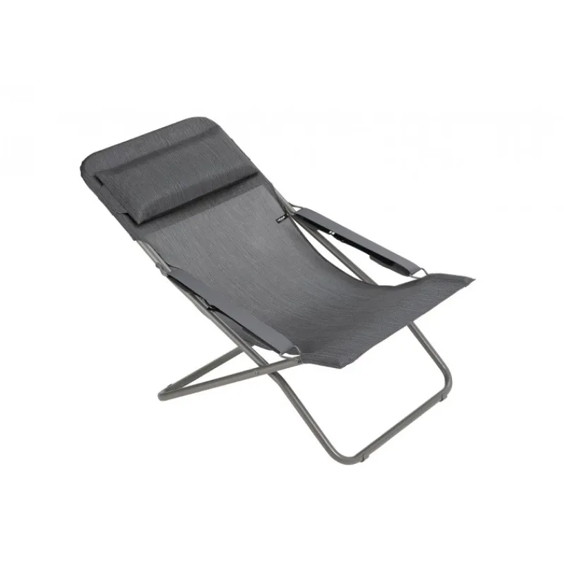 LaFuma Sedie E Sdraio|Sconti Lafuma*Sedia Sdraio TRANSABED LFM2864 Obsidian