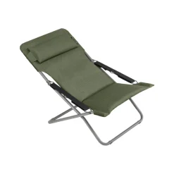 LaFuma Sedie E Sdraio*Sedia Sdraio TRANSABED LFM2829 Olive/Titane