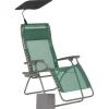 LaFuma Sedie E Sdraio*Set Poltrona Reclinabile Sdraio RELAX ZEN EDITION LFM5367 Foret (green)/Titane