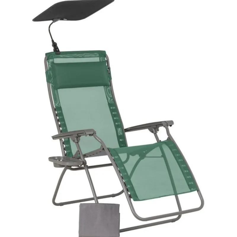 LaFuma Sedie E Sdraio*Set Poltrona Reclinabile Sdraio RELAX ZEN EDITION LFM5367 Foret (green)/Titane