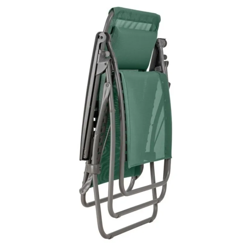 LaFuma Sedie E Sdraio*Set Poltrona Reclinabile Sdraio RELAX ZEN EDITION LFM5367 Foret (green)/Titane