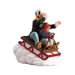 Lemax Personaggi|Lemax Best Buy*Sledding With Gramps Cod. 52084