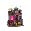Lemax Edifici E Giostre In Movimento|Novità Lemax Spooky Town 2025*Smoke & Mirrors Magic Shop con Alimentatore 4.5V Cod. 45218