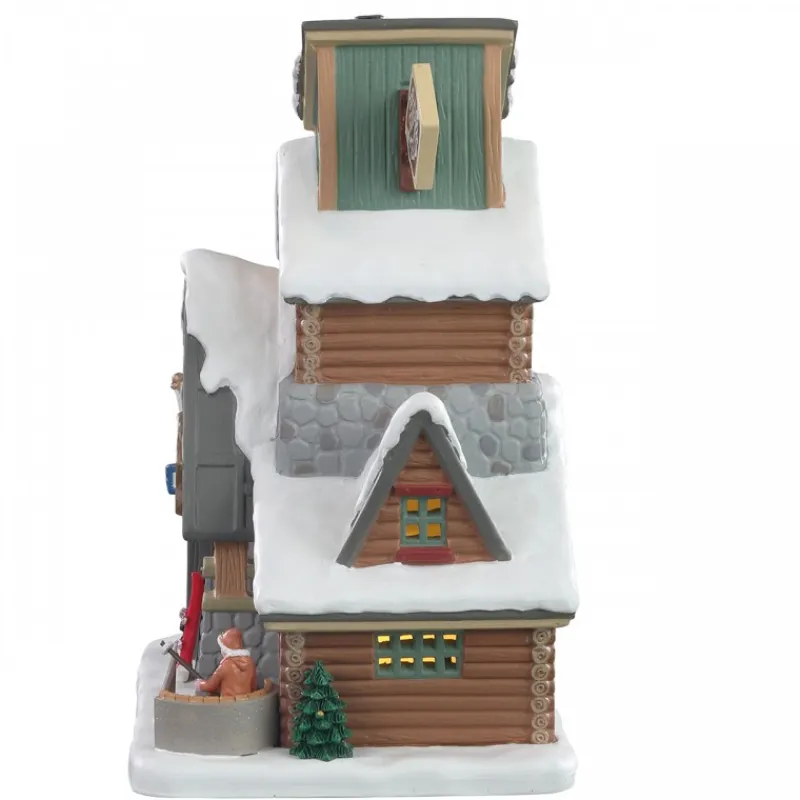 Lemax Edifici Illuminati*S'Mores & Snow con Alimentatore Cod. 15749