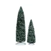 Lemax Alberi*Snowy Juniper Tree Large & Medium Set of 2 Cod. 34664