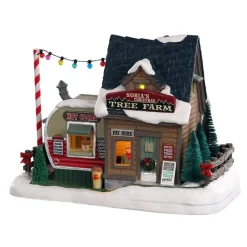 Lemax Prodotti Fuori Catalogo|Edifici Illuminati*Sonia'S Tree Farm B/O 4.5V Cod. 05695