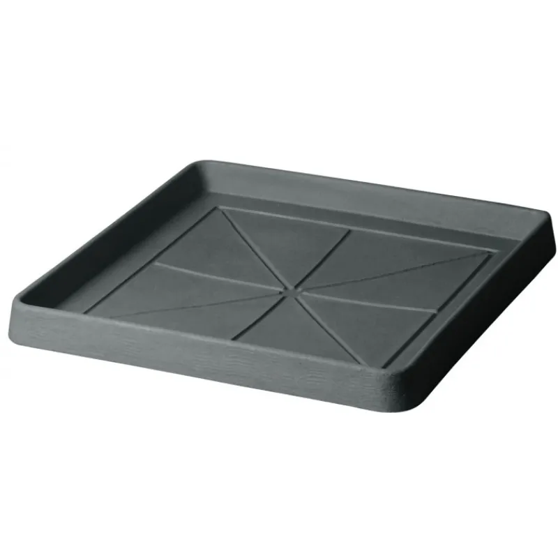 Teraplast Sottovasi Quadrati|Vasi In Resina*Sottovaso Quadro