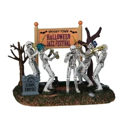Lemax Scene Halloween|Novità Lemax Spooky Town 2025*Spooky Town Halloween Jazz Festival Cod. 53735