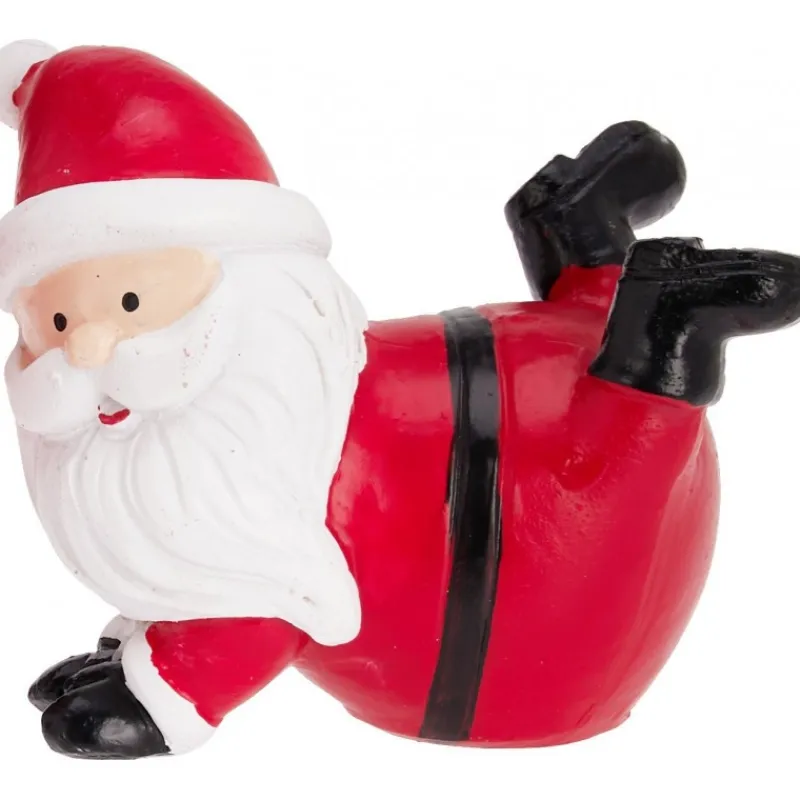 Koopman Complementi D'Arredo*Statuina di Babbo Natale 6x4x6 cm. Pezzo Singolo
