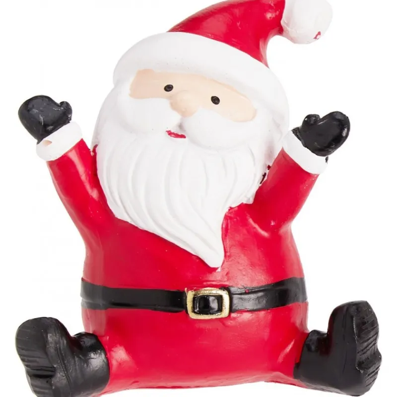 Koopman Complementi D'Arredo*Statuina di Babbo Natale 6x4x6 cm. Pezzo Singolo