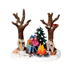 Lemax Scene Natalizie*Staying Warm B/O 4.5V Cod. 04224