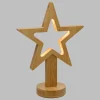 Lotti Luci Di Natale|Luci Di Natale*Stella con Base H25cm LED BIANCO CALDO