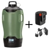 Stocker Sistemi Antizanzara Automatici Stocker*Geyser Nebulizzatore E-25 MI 21V Verde + 1 Batteria 2.6 Ah 21 V + Caricabatterie doppio 21 V