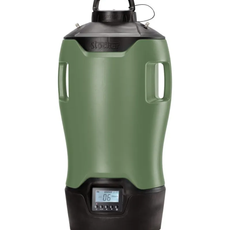 Stocker Sistemi Antizanzara Automatici Stocker*Geyser Nebulizzatore E-25 MI 21V Verde + 1 Batteria 2.6 Ah 21 V + Caricabatterie doppio 21 V